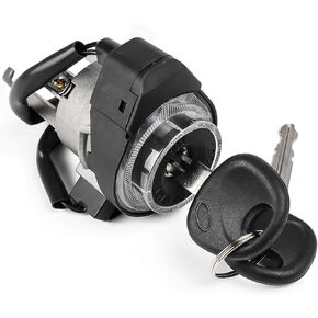 81900-1RJ00 Ignition Switch Lock Cylinder with 2 Keys Fit for Hyundai Accent 2012-2017 for Dodge Attitude Sedan 2012-2014 Replace # 819001RJ00