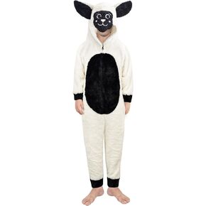 A2Z 4 Kids Boys Girls Xmas Nativity Sheep Costume Christmas Roleplay Nativity School Play Sheep Fancy Dress Costume for Kids