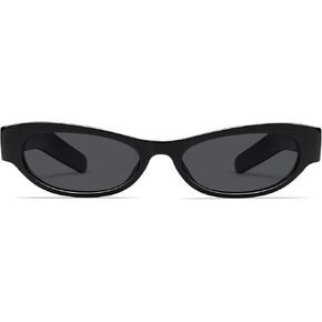 VANLINKER Retro Cat Eye Polarized Sunglasses for Women Men Small 90s Style Trendy Vintage Narrow Wing Frame VL9799