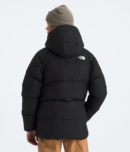 THE NORTH FACE Men's Teen North Down Fleece-Lined Short Parka (Little Big Kid) in Saudi Arabia