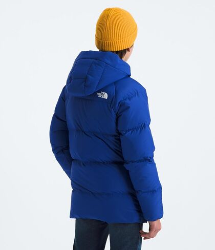THE NORTH FACE Men's Teen North Down Fleece-Lined Short Parka (Little Big Kid) in Saudi Arabia