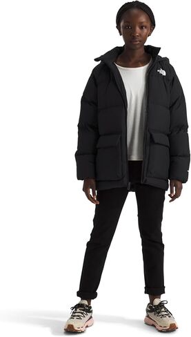 THE NORTH FACE Men's Teen North Down Fleece-Lined Short Parka (Little Big Kid) in Saudi Arabia
