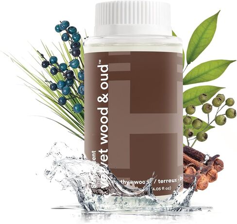 Homedics SereneScent Vanilla Cedarwood Home Fragrance Oil, 120 ml, for use with Homedics SereneScent Waterless Diffuser (ARMH-970/973), Clean & Natural Everyday Collection in Saudi Arabia