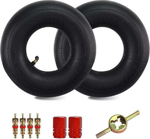 4.10/3.50-4 Replacement Inner Tube for Hand Trucks Utility Cart Lawn Mowers Wheelbarrows Dollys Scooters 2 Pack in Saudi Arabia