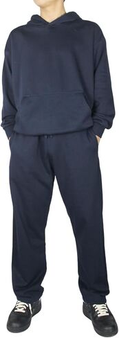 Men's Sweat suits 2 Piece Set Cotton Blend Outfits Hoodie Tracksuits Casual Joggers Sweatpants Sweatsuit Set in Saudi Arabia