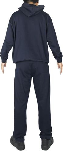Men's Sweat suits 2 Piece Set Cotton Blend Outfits Hoodie Tracksuits Casual Joggers Sweatpants Sweatsuit Set in Saudi Arabia