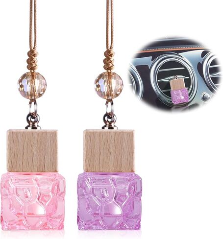 L'odeur Vill Car Fresheners, 2Pack Car Freshener Vent Clips Car Diffuser Car Air Freshener, Up to 180 Days Hanging Car Diffuser, Long Lasting Hanging Car Freshener - Cologne in Saudi Arabia
