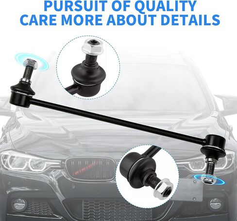 Sway Bar Link Front، مجموعات وصلات Sway Bar البديلة للسيارات المتوافقة مع Saturn Vue، Chevy Captiva Equinox، سوزوكي، Pontiac Torrent، GMC Stabilizer Sway Bar Links اليسار واليمين in Kuwait