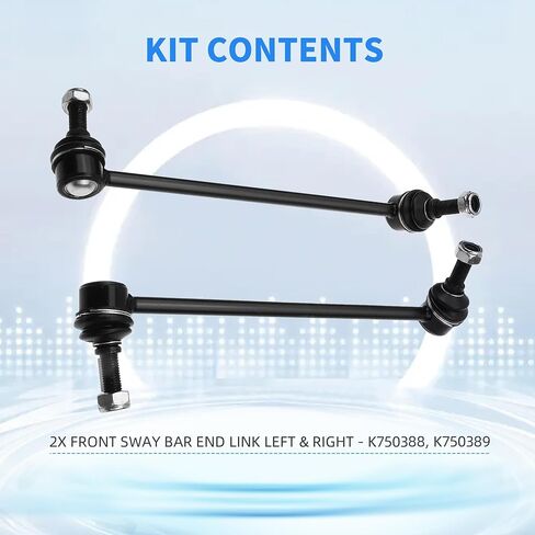 Sway Bar Link Front، مجموعات وصلات Sway Bar البديلة للسيارات المتوافقة مع Saturn Vue، Chevy Captiva Equinox، سوزوكي، Pontiac Torrent، GMC Stabilizer Sway Bar Links اليسار واليمين in Kuwait