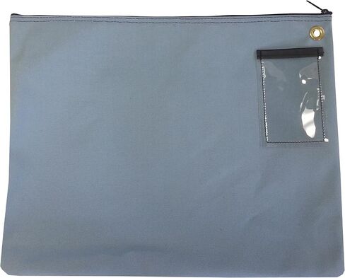 Interoffice Mailer Canvas Transit Sack Zipper Bag 18w x 14h Royal Blue in Saudi Arabia