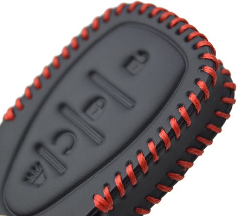 Handmade Stitching Leather Key Cover for Chevrolet Chevy Malibu Camaro Trax Traverse Sonic Cruze Volt Equinox Trailblazer in Saudi Arabia