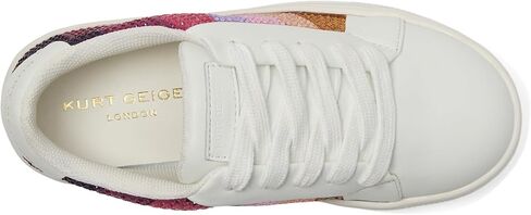 Kurt Geiger Girl's Mini Laney Crystal Stripe (Little Big Kid) Sneaker in Saudi Arabia