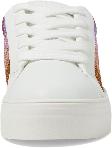 حذاء رياضي صغير للفتيات من Kurt Geiger ذو شريط كريستالي (الطفل الكبير الصغير). in Saudi Arabia
