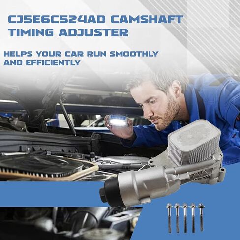 Aluminum Oil Cooler Filter Housing Assembly 11428585235 11-42-8-585-235 Fits for 2014-2019 Cooper i8 X1 X2 1.5L 2.0L Oil Cooler Filter Housing Assembly in Kuwait