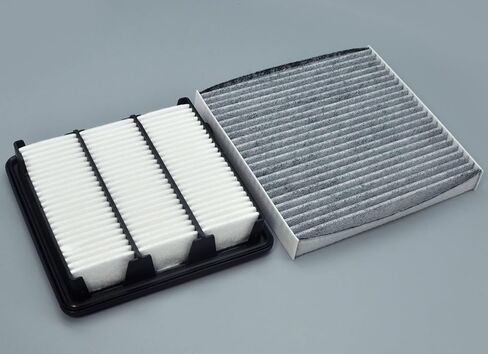 Cabin and Engine Air Filter Kit for Honda CR-V 2023-2024 1.5L, Civic 2022-2024 1.5L, Cross between Models 80292TF0G01 & 1722064AA00 (not for hybrid) in Saudi Arabia