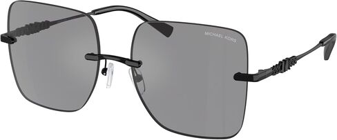 Michael Kors MK1150 Quebec Square Sunglasses for Women + BUNDLE With Designer iWear Complimentary Eyewear Kit in Saudi Arabia