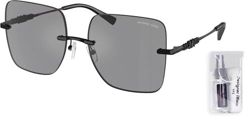 Michael Kors MK1150 Quebec Square Sunglasses for Women + BUNDLE With Designer iWear Complimentary Eyewear Kit in Saudi Arabia