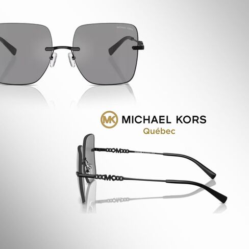Michael Kors MK1150 Quebec Square Sunglasses for Women + BUNDLE With Designer iWear Complimentary Eyewear Kit in Saudi Arabia