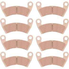 Front Rear Brake Pads Sintered for Polaris RZR XP S4 1000 & 900 2014 2015 2016 2017 2018 2019 2020 2021 2022, 4 sets Front and Rear Brake Pads