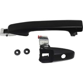 KarParts360 for Honda Civic 2006-2011 Exterior Door Handle Front, Driver Side Primed | with Key Hole| Trim:All Submodels