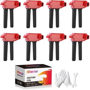 Pack of 8 Ignition Coil Pack Compatible with Chrysler Dodge Ram Jeep 300 Aspen Challenger Durango Magnum Charger Commander Grand Cherokee 2005-2019 5.7L 6.1L 6.4L Replacement UF504 5602129AA