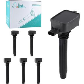 UF807 Ignition Coil Pack Set of 6 & 93175 Spark Plugs (3.6L V6 Only) For Chrysler Pacifica Voyager for Dodg Durango Jeep Gladiator Grand Cherokee Wrangler Ram 1500 68223569AB 0221504032 LKR7DIX-11S