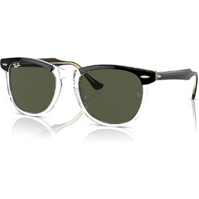Ray-Ban Eagleeye RB2398 Round Sunglasses for Men for Women + BUNDLE With Designer iWear Complimentary Eyewear Kit