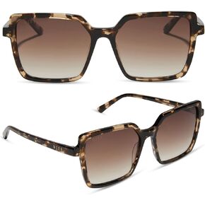 DIFF Esme Designer Oversized Square Sunglasses for Women UV400 Protection
