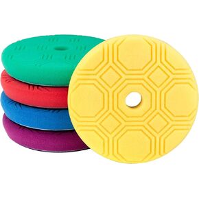 BATOCA 5 Inch Foam Polishing Pads, BATOCA Replacement Pads, 5 Pack