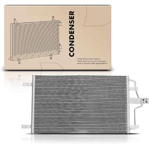 A-Premium Air Conditioning A/C Condenser Compatible with Ford Escape 2005-2012 & Mercury Mariner 2006-2011 & Mazda Tribute 2008-2010, 2.3L 2.5L Hybrid, Replace# 6M6Z19712A