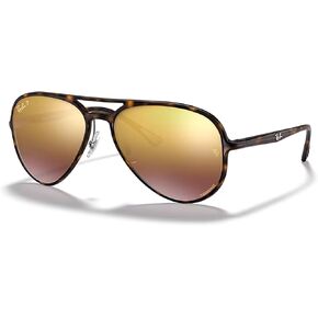 Ray-Ban RB4320CH Aviator Sunglasses for Men for Women + BUNDLE With Designer iWear Complimentary Eyewear Kit
