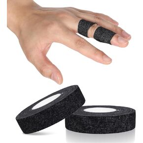 Finger Tape, 0.5 Inch x 10 Yard White Athletic Tape Extra Strong Adhesive, 3 Rolls Sport Tape, Medical Tape, Foot Tape for Rock Climbing, Grappling, Basketball, Lifters and BJJ Finger Tape