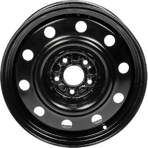 Dorman 939-244 17 x 6.5 In. Steel Wheel Compatible with Select Dodge Models, Black