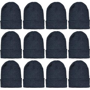 Yacht & Smith Wholesale Winter Beanies Hat, Adults Sets, Homeless Donation Shelters