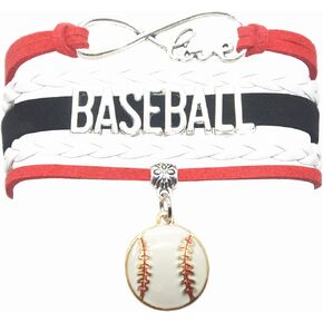HCChanshi Baseball Bracelet Jewelry Baseball Gifts Baseball Jewelry Bracelet Gifts For Adult Baseball Lovers, Baseball Team Fans