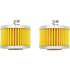 2-pack Engine Oil Filter 1570120 Compatible with Royal Enfield METEOR 350 /CLASSIC 350/HUNTER 350/BULLET 350CC