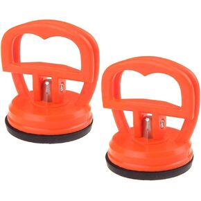 MMOBIEL Suction Cup 2 Pcs - Dent Puller - Precision Dent Remover for Car Repair/Heavy Duty Suction Cup for Glass Screen, LCD Repair, Lifting Tiles, Mirror, Granite and more Till 12 KG