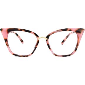 Zeelool Cat Eye Glasses Frame for Women Clear Lens Chandrika ZOP01899