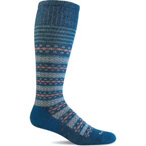 Sockwell Women's Mini Fairisle Moderate Graduated Compression Sock
