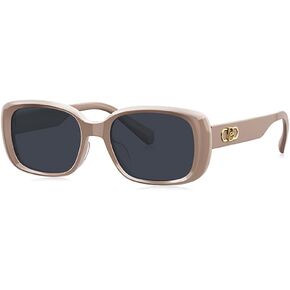 BOLON Men & Women Acetate 90’s Vintage Fashion Rectangle Nylon Lens Polarized & Non-Polarized UV400 Sunglasses BL3096