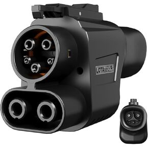 محول شاحن فائق، محول شحن NACS إلى CCS1، محول شحن سريع CCS1 EV في Tesla، محول السيارة الكهربائية، متوافق مع Ford وRivian وGM وChevrolet وما إلى ذلك. [بحد أقصى 500 أمبير، 1000 فولت] in Kuwait