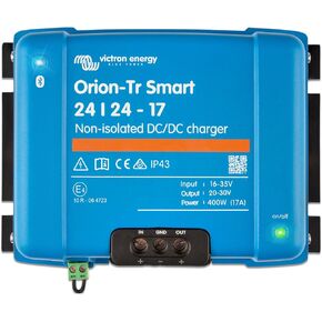 Victron Energy Orion-Tr Smart DC to DC Charger (Bluetooth) - 24/24-Volt 17 amp 400-Watt - Battery Charger for Dual Battery Systems - Non-Isolated
