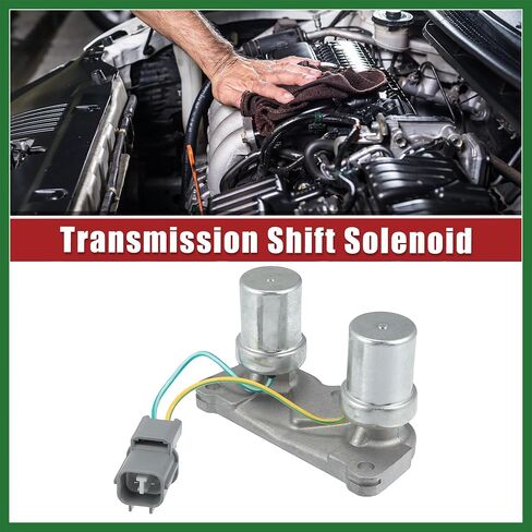 Motoforti Transmission Shift Solenoid Replacement Fit for Acura Integra - Pack of 1 Silver Tone Gray Long-lasting in Saudi Arabia