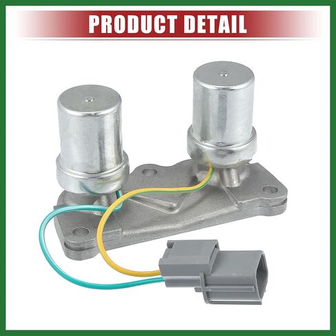 Motoforti Transmission Shift Solenoid Replacement Fit for Acura Integra - Pack of 1 Silver Tone Gray Long-lasting in Saudi Arabia