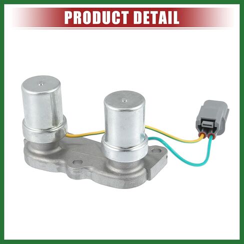 Motoforti Transmission Shift Solenoid Replacement Fit for Acura Integra - Pack of 1 Silver Tone Gray Long-lasting in Saudi Arabia
