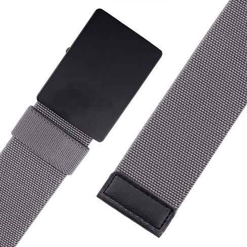 Sportmusies Fully Adjustable Elastic Stretch Belt for Men Nylon Belts with Flip-Top Buckle in Saudi Arabia