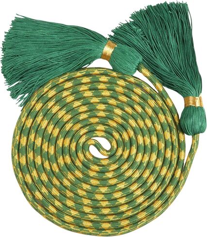 Needzo Green Cincture for Albs حزام حبل طقوسي للكهنة والشمامسة والأساقفة، ملحقات الملابس الكاثوليكية الدينية، بطول 169 بوصة in Saudi Arabia