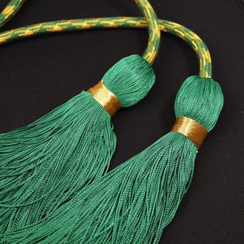 Needzo Green Cincture for Albs حزام حبل طقوسي للكهنة والشمامسة والأساقفة، ملحقات الملابس الكاثوليكية الدينية، بطول 169 بوصة in Saudi Arabia