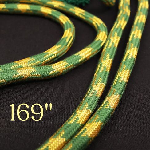 Needzo Green Cincture for Albs حزام حبل طقوسي للكهنة والشمامسة والأساقفة، ملحقات الملابس الكاثوليكية الدينية، بطول 169 بوصة in Saudi Arabia