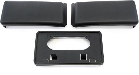 Red Hound Auto Front Bumper Pads Guards Compatible with Ford F-150 F150 2009-2014 Insert Cap Delete Kit Pair RH & LH Both Right and Left Black in Saudi Arabia